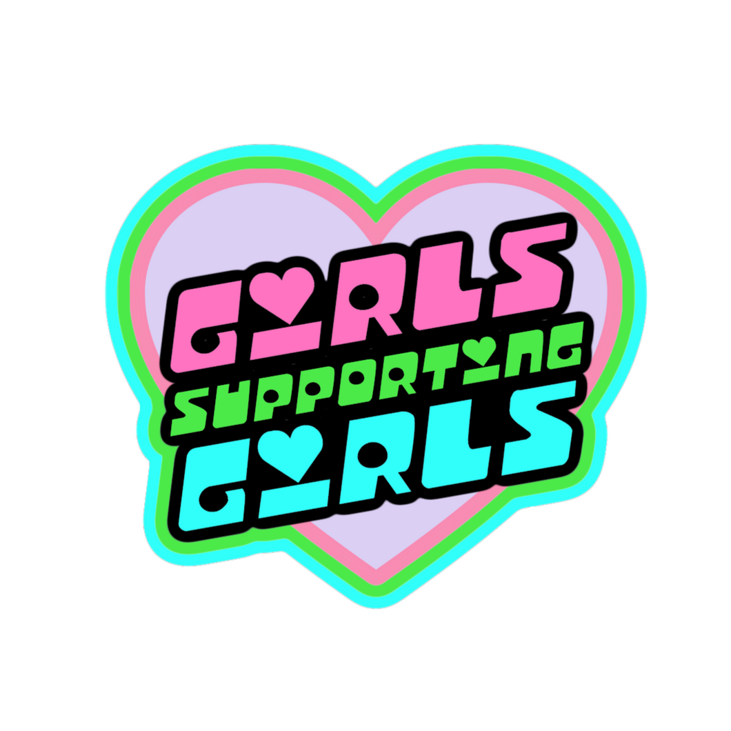 Girls Supporting Girls Sticker