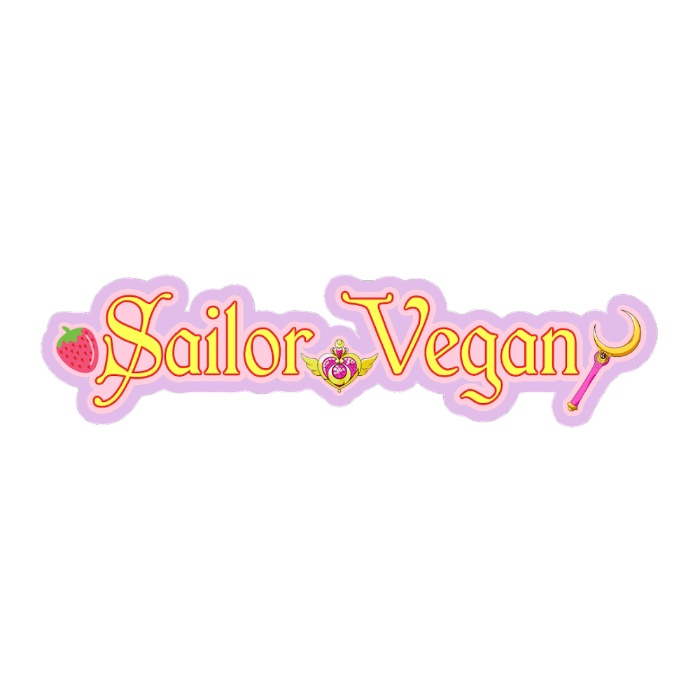 Sailor Vegan Holographic Sticker