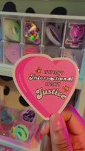 Load and play video in Gallery viewer, Intersectional Justice Sticker
