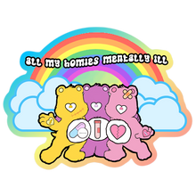 Load image into Gallery viewer, All My Homies Mentally ill Sticker
