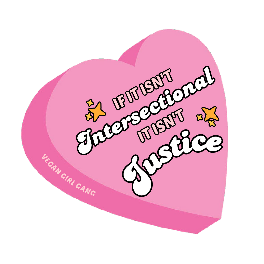 Intersectional Justice Sticker