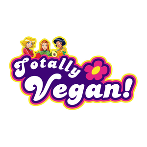 "Totally Vegan" Holographic Sticker
