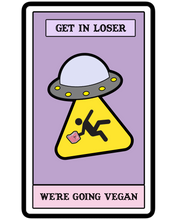 Load image into Gallery viewer, Get in Loser Tarot Sticker
