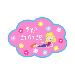 Pro Choice Holographic Sticker