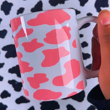 Load image into Gallery viewer, Strawberry Pink Cow Mug
